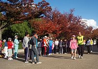 2009年11月14日：岡山市の「桃太郎アリーナ」で伴走教室開催